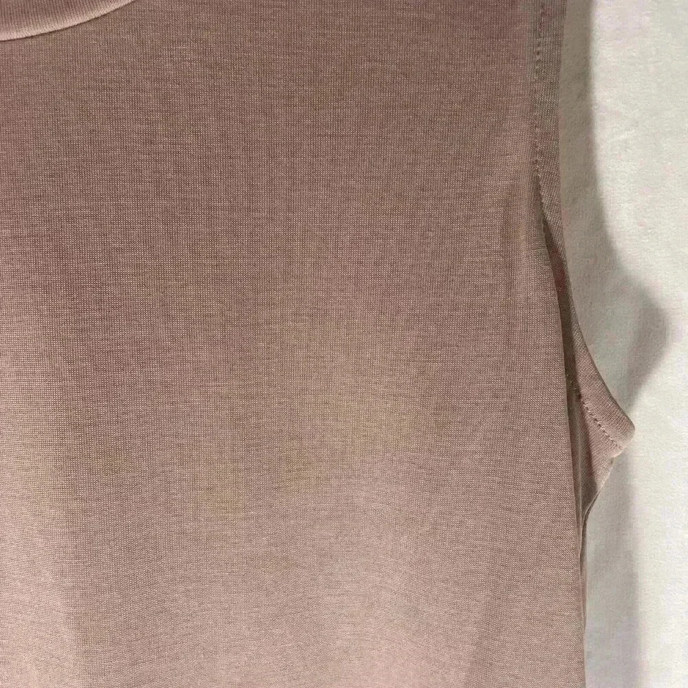 Mote Blush Pink Sleeveless Tunic Dress Womens Size S - Picture 4 of 10